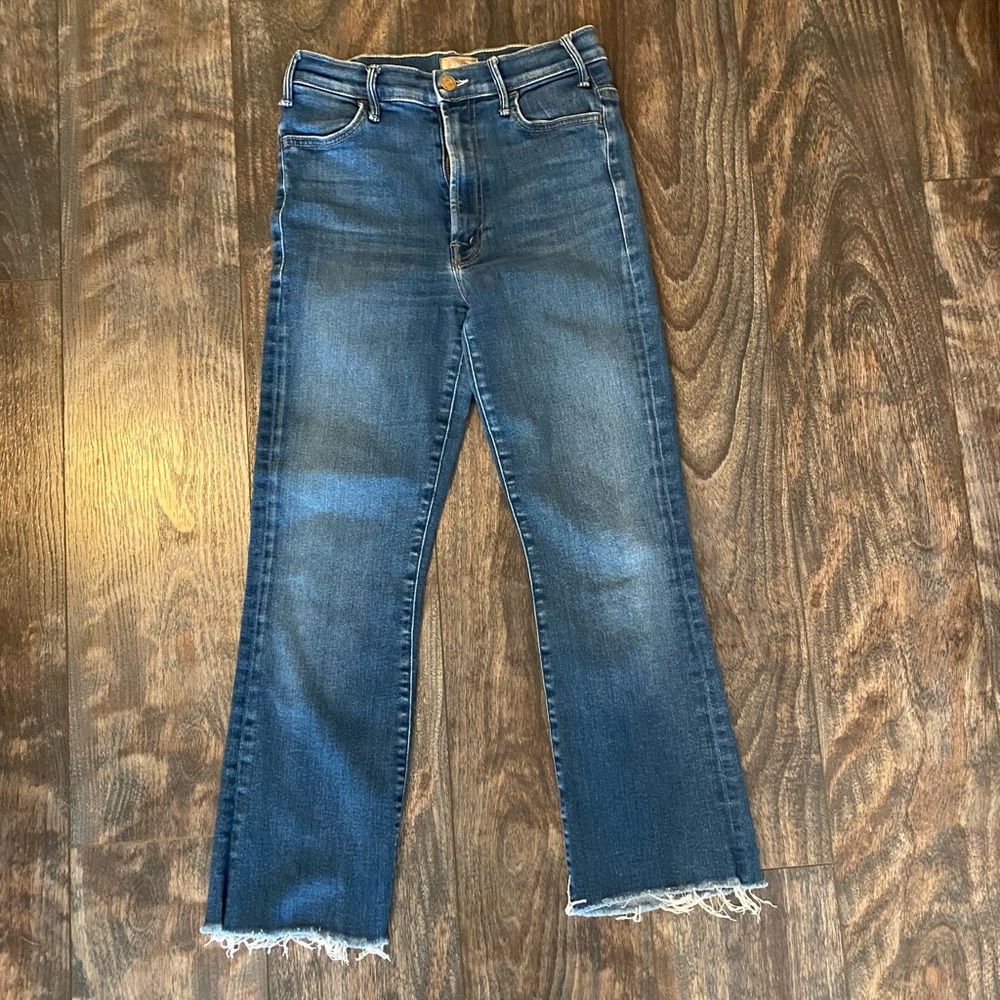 MOTHER Jeans - The Hustler Ankle Fray